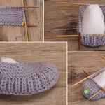 Children's Knitted Slippers - FREE Knitting Pattern