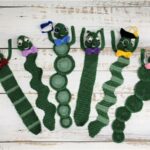 Crochet Pattern - Bookworm Bookmark - Set of Six!
