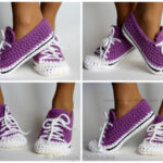 Quick and Easy Crochet Pattern - Slippers that Look Like Shoes!